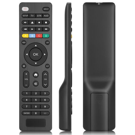 Universalfernbedienung-Fernseher-für-TV, Universal-Fernbedienung für Samsung, LG, Sony, Hisense, TCL, Panasonic, Philips, Streaming-Player, Soundbar-Audio, DVD-/Blu-ray-Player