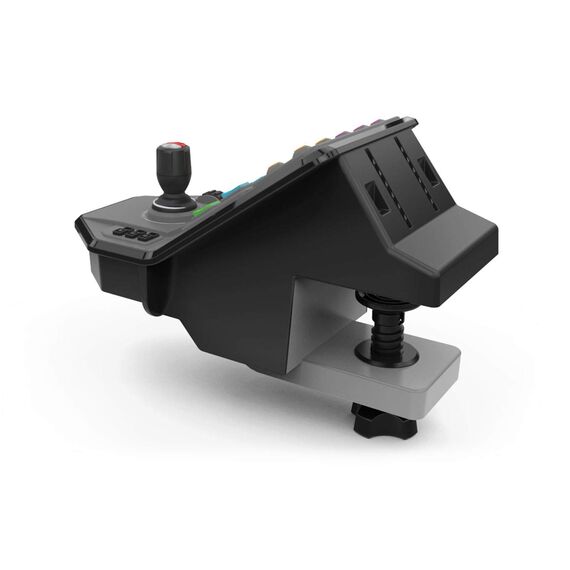 Logitech G Saitek Farm Sim Controller, Farming Simulator mit Steuerpult und Controller, 25 programmierbare Tasten, Tempomat, Schraubengewinde-Justierung, USB-Anschluss, PC/Mac/PS4 - Schwarz