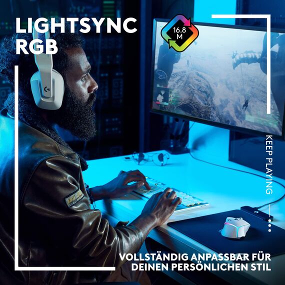 Logitech G G502 X PLUS LIGHTSPEED Gaming Mouse + G G515 LIGHTSPEED TKL Keyboard