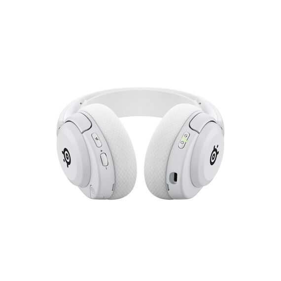 SteelSeries Arctis Nova 5 Wireless - Gaming Headset- Multi-System -PC,PS5 - Magnetische Neodym-Treiber -Über 100 Audio Presets - 60H Akkulaufzeit - 2,4 GHz oder BT-ClearCast Gen2.X-Mik -Weiß