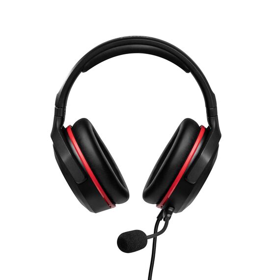 Teufel CAGE ONE Kabelgebundenes Over-Ear-Kopfhörer, Mikrofon, Gaming-Headset, TeamSpeak Zertifiziert, geeignet für Games, Musik und fürs Homeoffice - schwarz