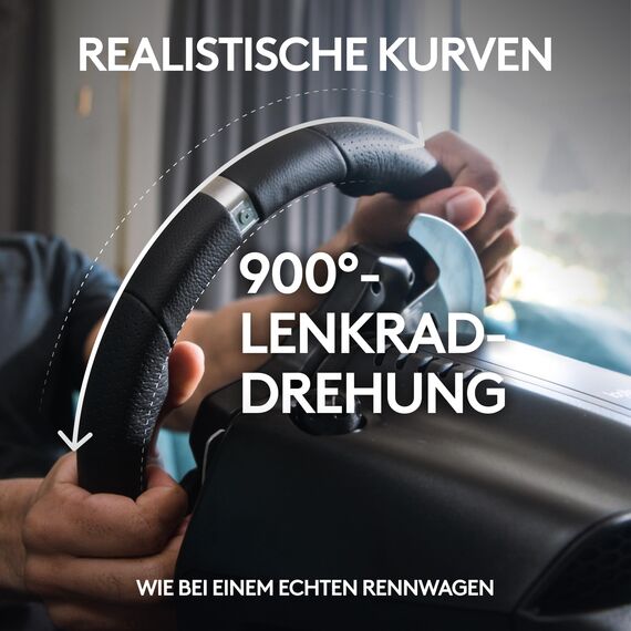 Logitech G G920 Driving Force Racing Wheel for Xbox and PC + Playseat Challenge X Edition, EU Plug - Schwarz