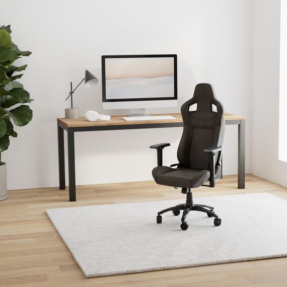 Corsair T3 Rush Gaming-Stuhl, Stoffbezug, Charcoal