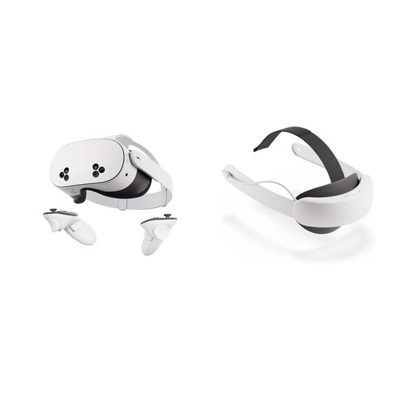 Meta Quest 3S 256 GB Headset + Elite-Riemen mit Akku