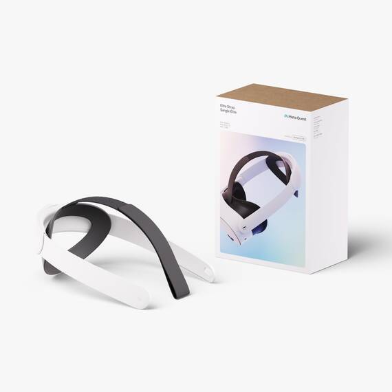 Elite-Riemen für Meta Quest – mit Meta Quest 3/3S kompatibel – Premium-Komfort und erstklassige Gewichtsverteilung – anpassbare, ergonomische Passform – reduziert den Druck für längeren