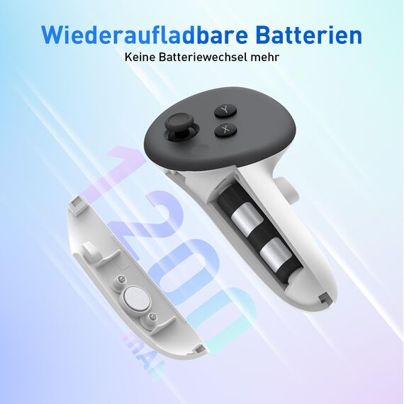 PRISMXR Magnetische Ladestation kompatibel mit Meta Quest 3S Zubehör