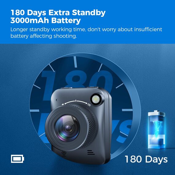Dsoon Zeitraffer Kamera,4K FHD Time Laspe Camera für Den Außenbereich,Wasserdicht Nach IP66,Für Die Aufzeichnung Bauarbeiten,Wetter und Pflanzen,6 Monate Akkulaufzeit,64GB TF-Karte Inklusive