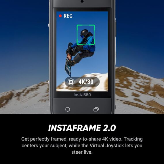 Insta360 X5 Ersatzlinsen-Bundle - wasserdichte 8K 360°-Action-Cam, Führend bei wenig Licht, Unsichtbarer Selfie-Stick-Effekt, auswechselbare Linsen, 3 h Akku, klarer Sound, Stabilisierung