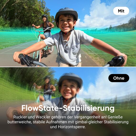Insta360 GO 3S Wassersport-Bundle - Tragbare 4K Mini-Kamera, Freihand-POVs, Überall anbringbar, Stabilisierung, 140 min Akku, 10 m wasserdicht, KI-Bearbeitung, Schwarz, für Vlogs, Reisen, Outdoor