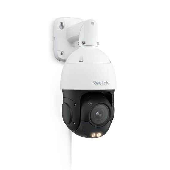 Reolink 4K 8MP UHD PTZ Outdoor Überwachungskamera PoE mit 5X 3D optischem Zoom, Auto-Tracking, Farbnachtsicht, smarte Personen-/Fahrzeug-/Tier-Erkennung, Zwei-Wege-Audio, 24/7 Aufzeichnung, RLC-823S1
