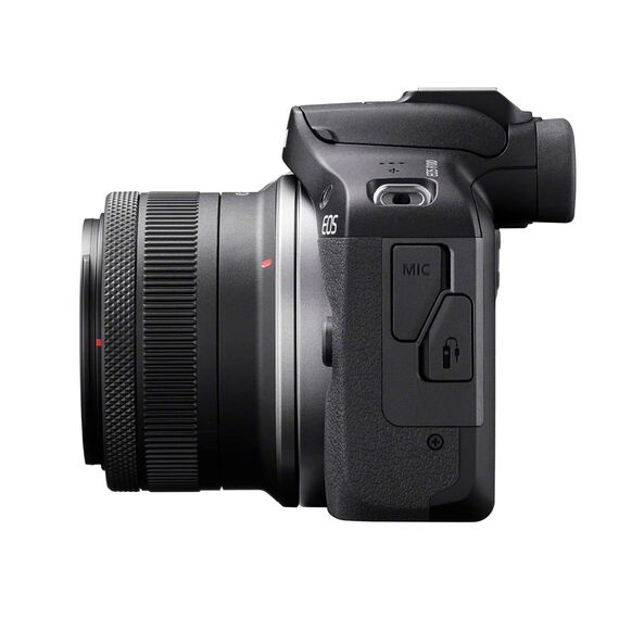 Canon EOS R100 18-45 Kit + RF 16mm F2.8 STM - Digitalkamera - Schwarz