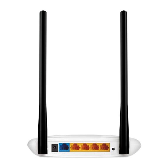 TP-Link TL-WR841N N300 WLAN Router, 300Mbit/s-WLAN, Nur 2,4 GHz, unterstützt Keine DSL-Funktion, empfohlen für Wohnungen mit 1-2 Zimmern