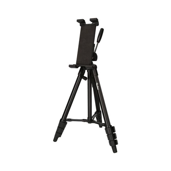Rollei Tablet Halterung - universeller Halter für ihr Tablet mit 1/4“ Gewinde an der Rückseite, passend für Tablets bis zu 24 cm Breite - Schwarz