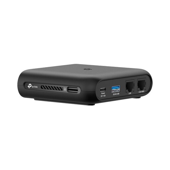 TP-Link TL-WR3002X Wi-Fi 6 Reise-Router Dualband AX3000, 1 × 2,5-Gbit/s-Port + 1 × Gigabit-Port, USB 3.0, OpenVPN, WireGuard, kann mit Einer Powerbank betrieben Werden, mehrere Modi in einem