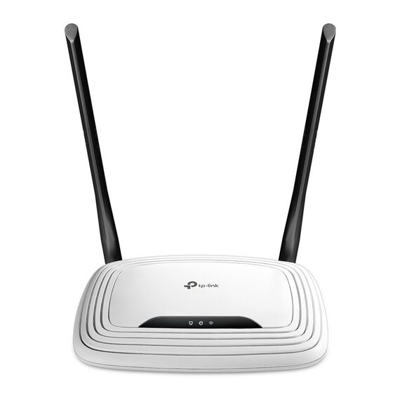 TP-Link TL-WR841N N300 WLAN Router, 300Mbit/s-WLAN, Nur 2,4 GHz, unterstützt Keine DSL-Funktion, empfohlen für Wohnungen mit 1-2 Zimmern