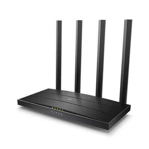 TP-Link Archer C88 Dualband Gigabit WLAN-Router (1300Mbit/s 5GHz + 600Mbit/s 2,4GHz, 4 Gigabit LAN-Port, MU-MIMO, WPA3, Gast-Netzwerk, Unterstützt keine DSL-Funktion