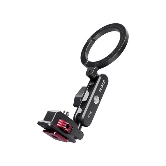 ULANZI MA56 4-in-1 Metall Stativhalterung Smartphones mit Cold Shoe Mount, Arca-Swiss-Platte, 360° Verstellbare Blitzschuh-Kamerahalterung, Aliminim Adapter kompatibel für iPhone Android Digitalkamera
