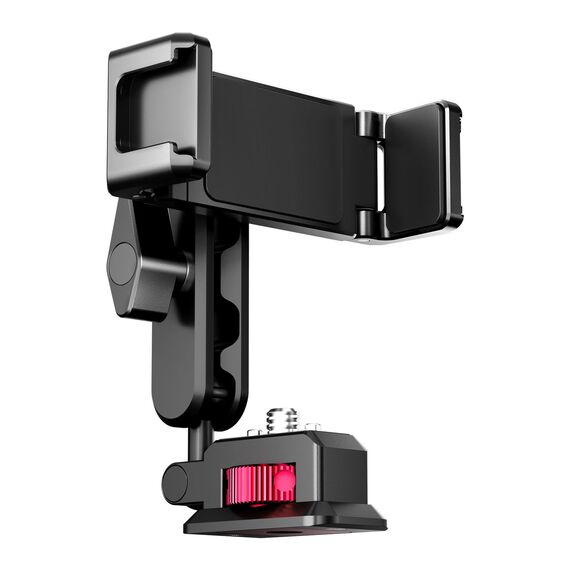ULANZI MA56 4-in-1 Metall Stativhalterung Smartphones mit Cold Shoe Mount, Arca-Swiss-Platte, 360° Verstellbare Blitzschuh-Kamerahalterung, Aliminim Adapter kompatibel für iPhone Android Digitalkamera