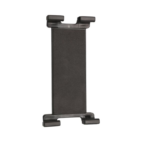 Rollei Tablet Halterung - universeller Halter für ihr Tablet mit 1/4“ Gewinde an der Rückseite, passend für Tablets bis zu 24 cm Breite - Schwarz