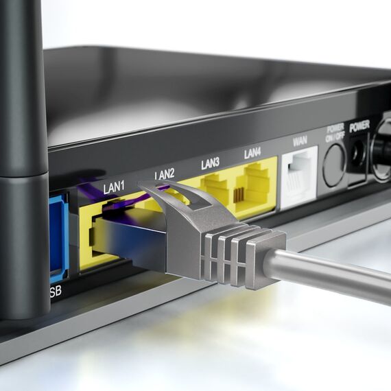deleyCON 15m CAT7 Netzwerkkabel - 10 Gigabit - RJ45 Patchkabel Ethernet Kabel (Kupfer, SFTP PiMF Schirmung) - für Highspeed LAN DSL Switch Modem Router Patchpanel CAT7 CAT6 CAT5 - Grau