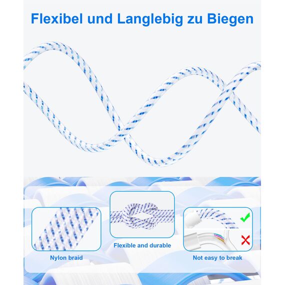 Lan Kabel 3m, Cat 8 Netzwerkkabel 3 Meter, Gigabit Ethernet Patchkabel 40Gbps 2000MHz S/FTP Hochgeschwindigkeit mit Rj45 Stecker für PS5, Xbox, Switch, Laptop, Router