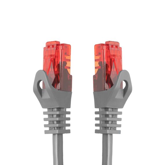 BIGtec LAN Kabel 0,15m Netzwerkkabel grau - 5 Stück - Gigabit Ethernet Kabel RJ45 Stecker Patchkabel für Patchpanel Netzwerk Switch Gaming kompatibel Playstation 5 PS5 XBOX Nintendo Switch 2-Station