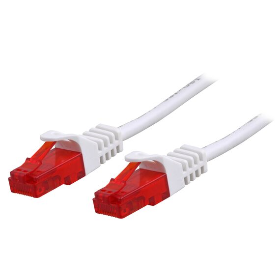 BIGtec LAN Kabel 1m Netzwerkkabel weiss Gigabit Ethernet Kabel RJ45 Stecker Patchkabel für Patchpanel Netzwerk Switch Gaming PC kompatibel Playstation 5 PS5 XBOX Nintendo Switch 2 -Station 1 Meter