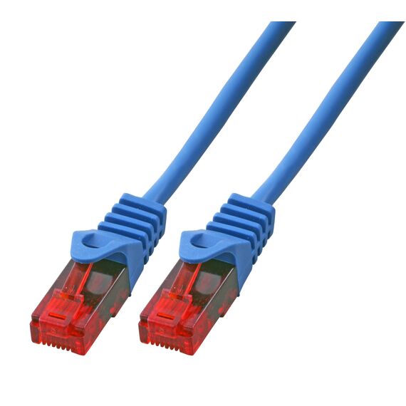 BIGtec LAN Kabel 2m Netzwerkkabel blau Gigabit Ethernet Kabel RJ45 Stecker Patchkabel für Patchpanel Netzwerk Switch Gaming PC kompatibel Playstation 5 PS5 XBOX Nintendo Switch 2 -Station 2 Meter
