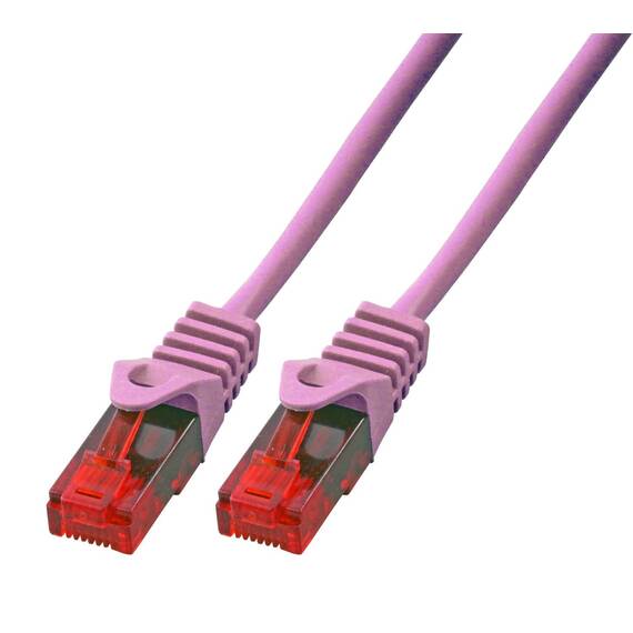 BIGtec LAN Kabel 5m Netzwerkkabel pink Gigabit Ethernet Kabel RJ45 Stecker Patchkabel für Patchpanel Netzwerk Switch Gaming PC kompatibel Playstation 5 PS5 XBOX Nintendo Switch 2 -Station 5 Meter