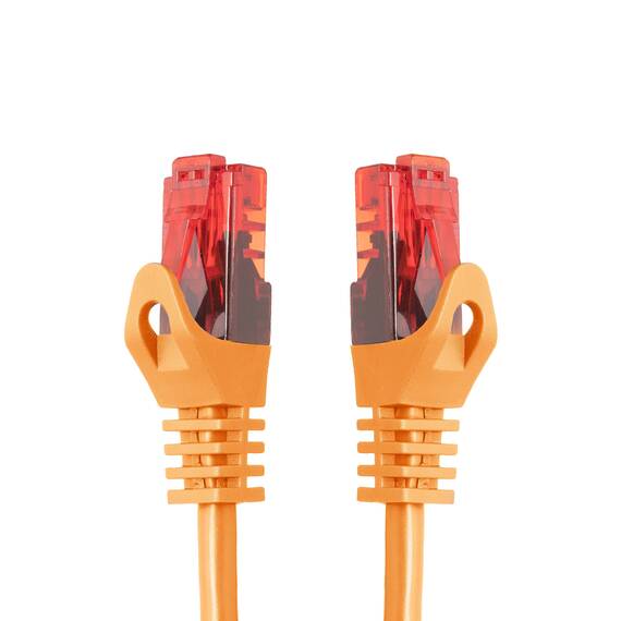 BIGtec LAN Kabel 5m Netzwerkkabel orange Gigabit Ethernet Kabel RJ45 Stecker Patchkabel für Patchpanel Netzwerk Switch Gaming PC kompatibel Playstation 5 PS5 XBOX Nintendo Switch 2 -Station 5 Meter