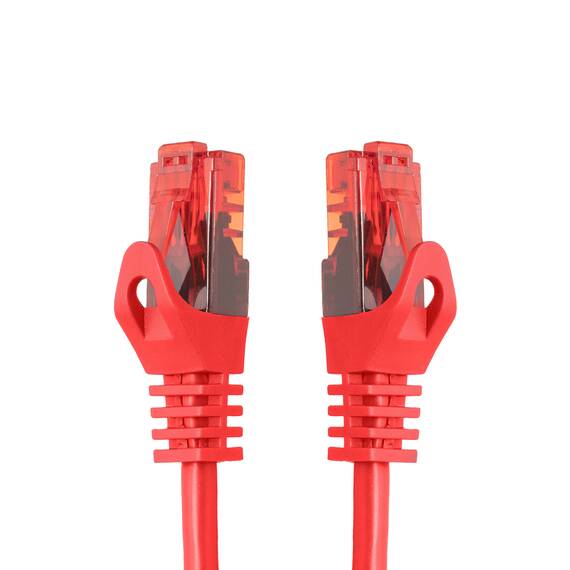 BIGtec LAN Kabel 20m Netzwerkkabel rot Gigabit Ethernet Kabel RJ45 Stecker Patchkabel für Patchpanel Netzwerk Switch Gaming PC kompatibel Playstation 5 PS5 XBOX Nintendo Switch 2 -Station 20 Meter