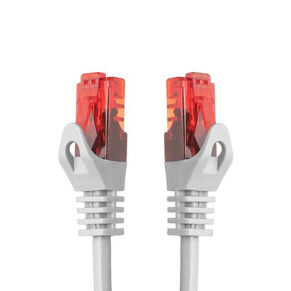 BIGtec LAN Kabel 30m Netzwerkkabel weiss - 5 Stück - Gigabit Ethernet Kabel RJ45 Stecker Patchkabel für Patchpanel Netzwerk Switch Gaming kompatibel Playstation 5 PS5 XBOX Nintendo Switch 2-Station