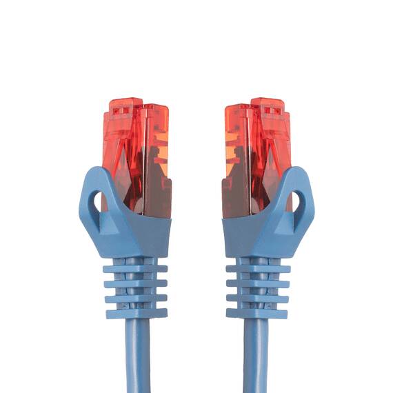 BIGtec LAN Kabel 30m Netzwerkkabel blau Gigabit Ethernet Kabel RJ45 Stecker Patchkabel für Patchpanel Netzwerk Switch Gaming PC kompatibel Playstation 5 PS5 XBOX Nintendo Switch 2 -Station 30 Meter
