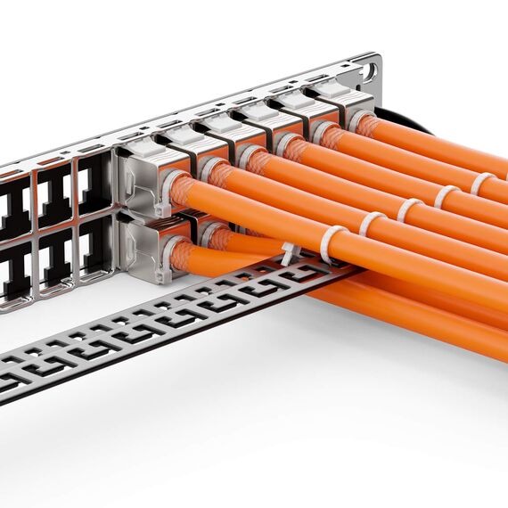 deleyCON 20m CAT.7 Verlegekabel Kupfer Starr S/FTP PIMF Netzwerkkabel Installationskabel LAN Kabel Ethernet Datenkabel Gigabit CAT7 10 Gbit 1000 MHz LSZH Halogenfrei BauPVO - GHMT Zertifiziert
