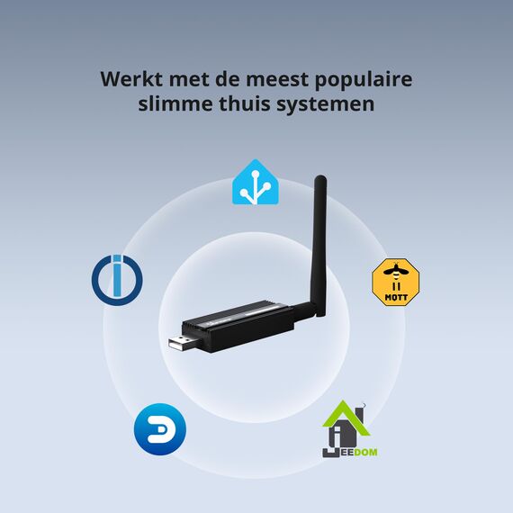 SONOFF Zigbee 3.0 USB Dongle Plus,Zigbee Gateway TI CC2652P + CP2102N Zigbee USB Stick,Zigbee Hub für ZHA in Home Assistant or Zigbee2MQTT,Open HAB etc.