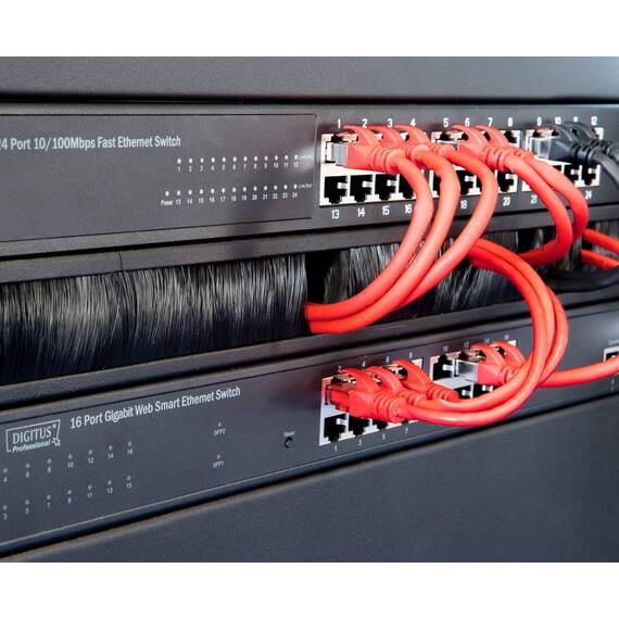 DIGITUS LAN Kabel Cat 6 - 5m - RJ45 Netzwerkkabel - S/FTP Geschirmt - Kompatibel zu Cat6A und Cat7 - Grün