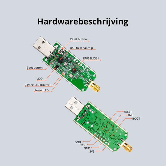SONOFF Zigbee Gateway, ZBDongle-E 3.0 USB Dongle Plus,EFR32MG21 + CH9102F/CP2102N Zigbee USB-Stick EFR32MG21 Coordinator für für ZHA in Home Assistant or Zigbee2MQTT,Open HAB etc.