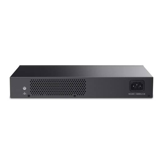 Mercusys MS116GS 16-Port Gigabit Switch 19 Zoll, unmanaged Netzwerk-Switch, für Desktop oder Rack-Montage, Plug und Play, Metallgehäuse, 294 × 140 × 44 mm