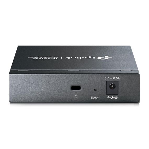 TP-Link TL-SG105E 5-Ports Gigabit Easy Smart Managed Netzwerk Switch(Plug-and-Play,Metallgehäuse, QoS, IGMP-Snooping,LAN Verteiler, zentrales Management, energieeffizient)