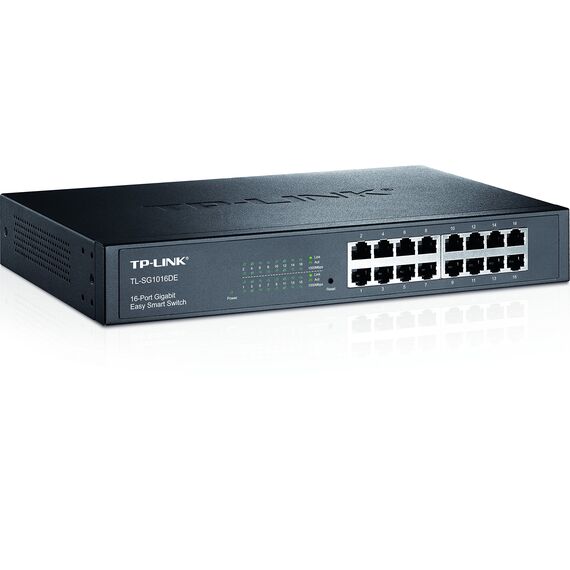 TP-Link Jetstream TL-SG1016DE - Switch - verwaltet - 16 x 10/100/1000 - an Rack montierbar