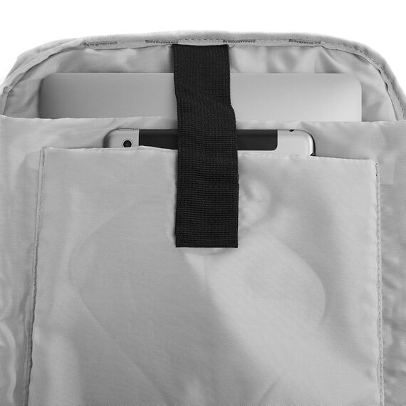 Ela Mo Rucksack Damen - Rolltop schön u. durchdacht - Laptop Rucksäcke für Frauen - Anti Diebstahl Tasche für Schule, Uni, Business (Sand & Olive)