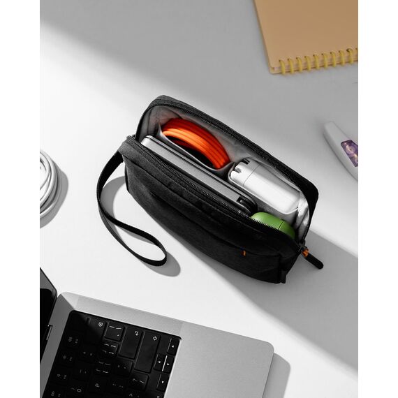 Inateck Kabeltasche Elektronik Organizer, Spritzwasserfester Reise Zubehör Tasche, Kompatibel mit Maus, USB Stick