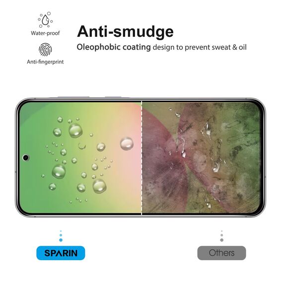 SPARIN 3 Stück für Samsung Galaxy A56 5G, A37/A36 5G Panzer Schutz Glas, Frei von Kratzern, HD-Klar, 9H Härte Ultrabeständig Schutzfolie, 6,7 Zoll