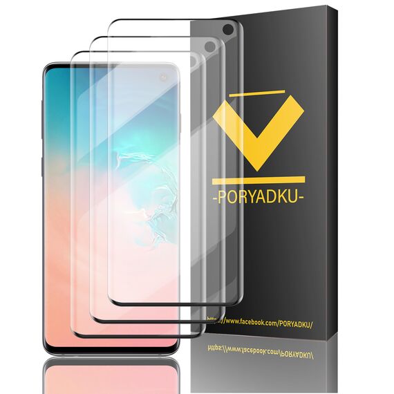 3 Stück Für Samsung Galaxy S10 Panzer Schutz Glas Folie, 9H Härte, Fingerabdruck kompatibel, HD Clear Displayschutz Schutzfolie Glas für Samsung S10 5G