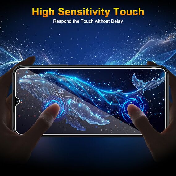 Yenwen Schutzfolie für Xiaomi Redmi 15C 5G / 4G für Panzerglas, 2 Stück Displayschutz mit 2 Stück Kameraschutz für Redmi 15 C, 9H Härte Schutzglas Handy Folie HD Klar Panzer Schutz Glas