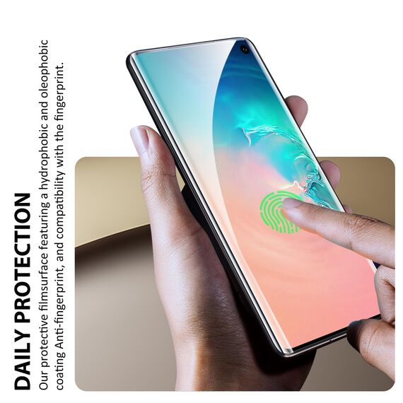 3 Stück Für Samsung Galaxy S10 Panzer Schutz Glas Folie, 9H Härte, Fingerabdruck kompatibel, HD Clear Displayschutz Schutzfolie Glas für Samsung S10 5G