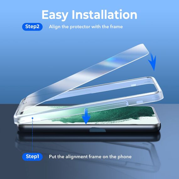 LK Schutzfolie für Samsung Galaxy S22 5G Panzer Schutz Glas, 2 Panzerfolie und 2 Kamera Schutzglas,9H Folie HDKlar Displayschutz, Kratzen Rahmen Installationshilfe, HD Displayschutzfolie,4 Stücke