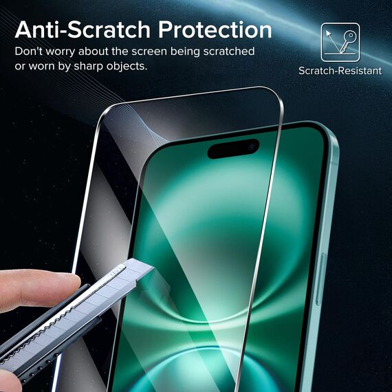 ivoler Schutzfolie für iPhone 15 Plus/iPhone 16 Plus 6.7 Zoll, Panzer Schutz Glas Folie Displayschutz mit Einfaches Installationswerkzeug, 9H Härte, HD Klar, Anti-Kratz, Anti-Bläschen, 2 Stück