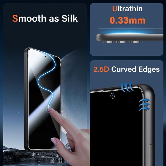 Aerku Schutzfolie für Xiaomi Redmi Note 14 4G für Panzerglas, 3 Stück 9H Härte Folie und 2 Stück Ultra-Klar Kameraschutz, 0.33mm Anti-Kratzen Displayschutz, Anti-Bläschen Schutzglas
