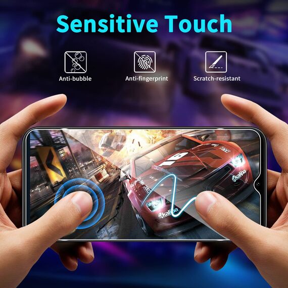 Lutree 3+3 Stück für Samsung Galaxy A14 4G&5G für Panzerglas Schutzfolie, Folie und Kameraschutz,9H Härte Anti- Kratzer Anti-Bläschen Displayschutz Schutzglas Displayfolie
